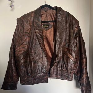 Khazar Khaz Genuine Leather Jacket - men’s xl